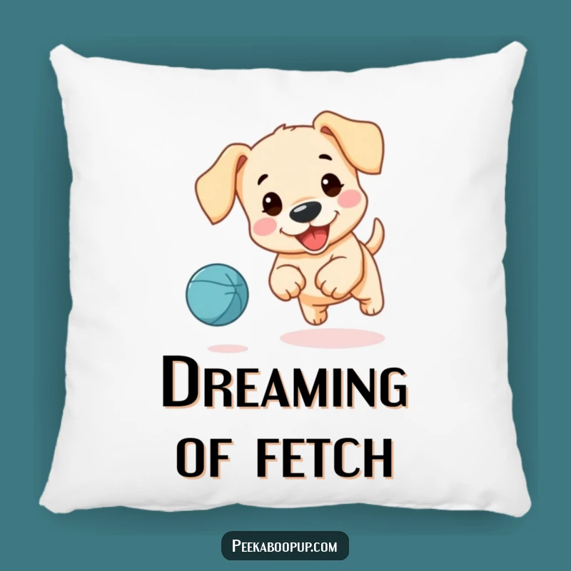 Funny Puppy Playtime Pillow - Cozy Floppy Ears, Perfect Humorous Accent Pillow!