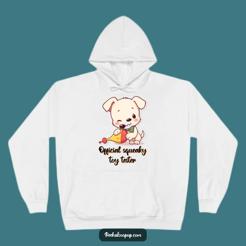 Funny Puppy Bowtie Hoodie - Cozy & Hilarious Gift for Dog Enthusiasts