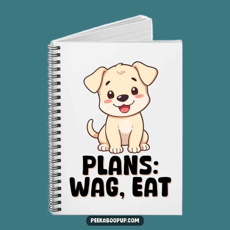 Funny Puppy Greeting Notebook: Jot Down Welcoming Thoughts with Hilarious Pup Art