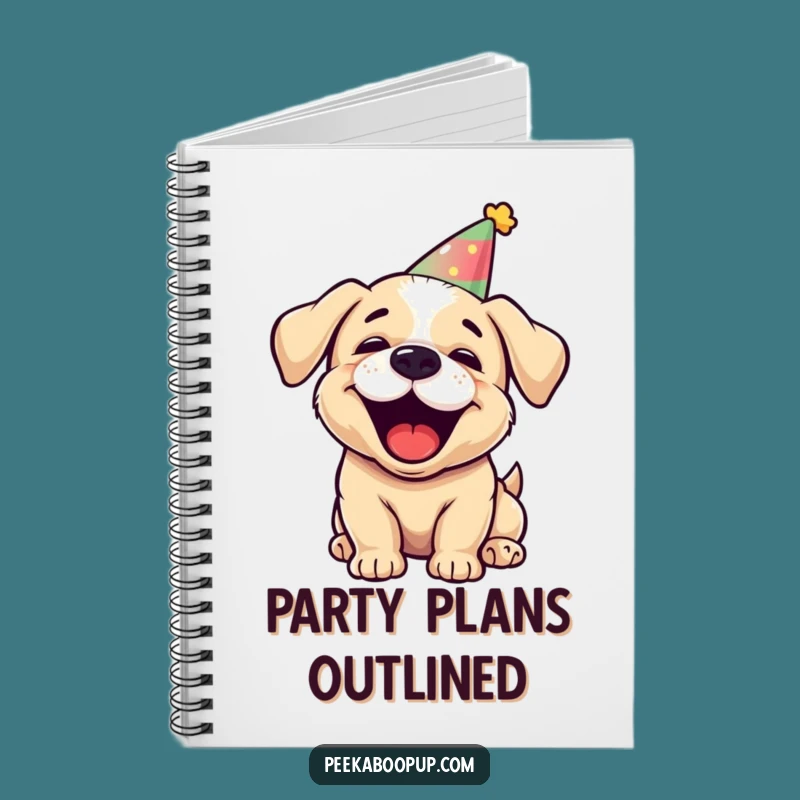 Funny Puppy Journal - Humorous Notebook Gift for Joyful Notes