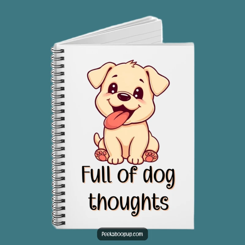 Funny Puppy Panting Notebook: Jot Down Ideas with this Hilarious Dog-Themed Journal