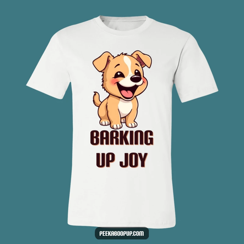 Funny Happy Puppy T-Shirt: Wear Your Joyful Energy Proudly