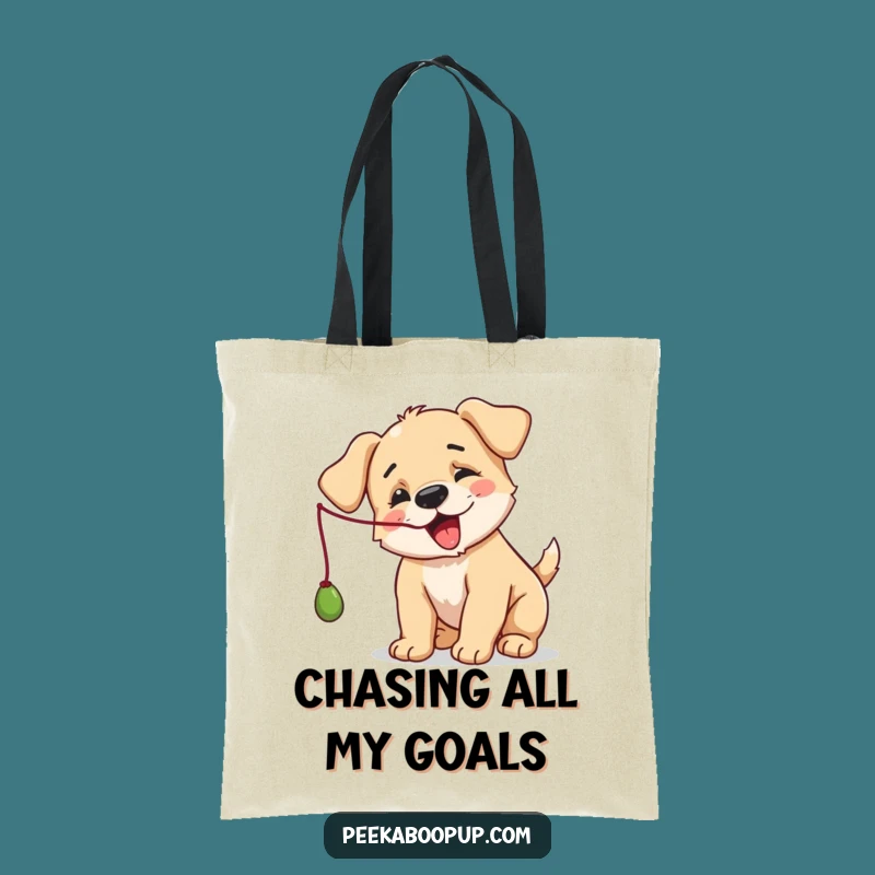 Funny Puppy Tote Bag: Carry Your Essentials with Playful Pet Power